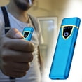 thumbnail image 4 of Encendedor Recargable Sin Llama con Carga USB | Diseño Delgado de Arco de Plasma a Prueba de Viento | Inducción por Pantalla Táctil | Seguro Sin Butano | Encendedor Electrónico Mini Portátil para, 4 of 5