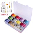 thumbnail image 3 of 158 Pcs Embroidery Floss with Organizer Storage Box  57 Color Embroidery Threads and Cross Stitch Tool Kits, 3 of 9