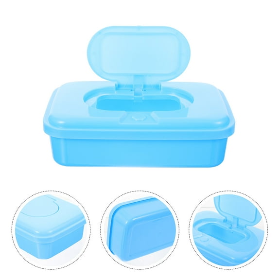 HONMEET Storage for Wipes Wipes Dispenser Assorted Color 3Pcs