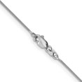 thumbnail image 4 of 14k White Gold 20 Inch .8mm Round Snake Chain Necklace Pendant Charm, 4 of 9