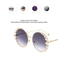 thumbnail image 3 of fastboy Lunettes de Soleil Rondes Perle ins, Lunettes de Soleil en Métal Transfrontalières, 3 of 9
