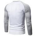 thumbnail image 2 of Luxalzxs Active Long Sleeve Tops for Men Basic Casual Pullover T Shirts Quick Dry Moisture Wicking Sun Protection Workout Compression Shirts Raglan Sleeve Muscle Bodybuilding Running Fitness Tops, 2 of 3