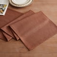 thumbnail image 2 of KKFEN-Rustic Cotton Linen Table Runner, 13x72 Inches Terracota, Farmhouse Style Rust Table Runners 72 Inches Long, Washable Kitchen Dining Table Decoration for Home Party Decor, 2 of 4