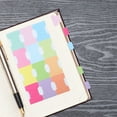 thumbnail image 4 of Sticky Page Tabs for Book Annotation Supplies Assorted Color Paper Bookmark Self Adhesive 20 Sheets, 4 of 8