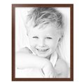 thumbnail image 2 of ArtToFrames 22" x 28" Walnut Picture Frame, 22x28 inch Brown Wood Poster Frame (WOM-4096), Pack, 2 of 8