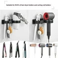 thumbnail image 4 of Transemion Aluminum Hair Dryer Rack Bath Accessory Storage Equipped Soft And Smooth gray, 4 of 6