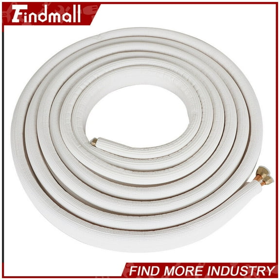 findmall 1/4"-1/2" Dia. 25 Ft Install Kit For Mini Split Heat Pump Systems US