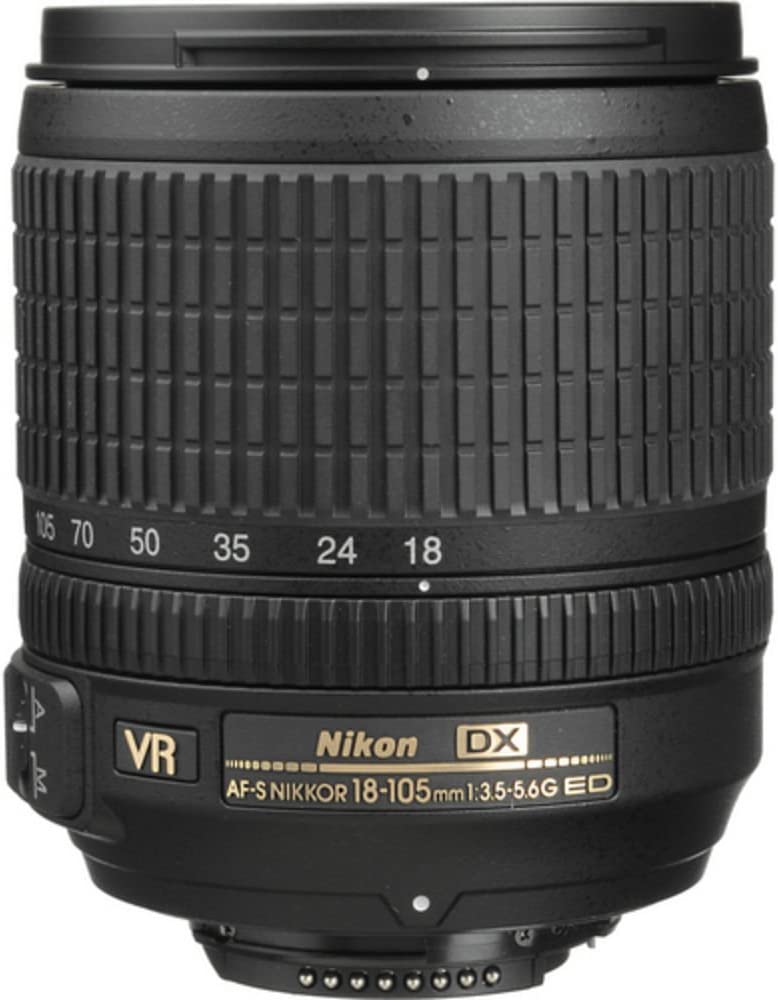 Nikon AF-S DX NIKKOR 18-105mm f/3.5-5.6G ED VR Lens (2179) Intl 