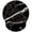 Black Marble, variant on LQCrafK Mouse Pad with Wrist Support, Ergonomic Mouse Pad with Memory Foam Wrist Rest Cushion, Non-Slip Rubber Base Gaming Mice Pad for Home Office Computer Laptop, Flowers