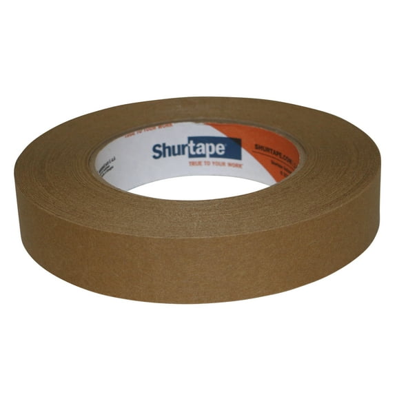 Shurtape FP-115 High Performance Grade Kraft Packaging Tape: 1 in x 60 yds. (Kraft)
