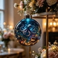 thumbnail image 2 of suore Christmas Decor, Christmas Ball Ornaments, 3.1in Underwater Sea Hanging Baubles, Animal Pattern Tree Decorations, Nautical Holiday Decor, Seasonal Home Ornament Collection Gifts, 2 of 7