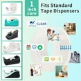thumbnail image 4 of 4 Rolls Transparent Tape Refills, Clear Tape, All-Purpose Transparent Glossy Tape for Office, Home, School, 4 of 8