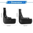 thumbnail image 3 of Unique Bargains Garde-Boue avant et Arrière Compatible pour Ford Taurus 2019-2020, 3 of 7