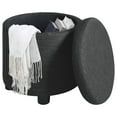 thumbnail image 5 of Designs4Comfort Round Accent Storage Ottoman with Reversible Tray Lid, 5 of 7