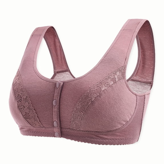 RYDCOT Side-Support Underwire Bra for Full Coverage - Women's side breast collection,front opening and comfortable bra Everyday Lightly Padded T-Shirt Bra