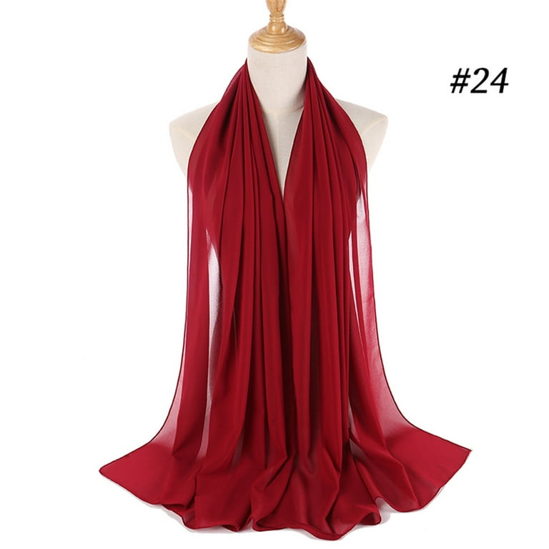 Chiffon scarf walmart deals