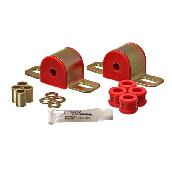 Energy Suspension 7/16in Corvette Rear Stab Bar - Red Fits select: 1966-1982 CHEVROLET CORVETTE