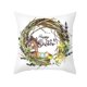 thumbnail image 4 of Almohada De Huevo De Conejo De Pascua, Decoraciones Para El Hogar De Pascua, Funda De Almohada Cuadrada Duradera Para Sofá, Librería, Fiesta Speravity HA044715-09, 4 of 6