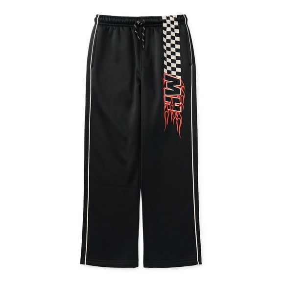 Hot Wheels Boys Graphic Track Pants, Sizes 4-18