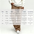 thumbnail image 3 of Cmfcve Hip Hop Baggy Jeans for Men Casual Wide Leg Denim Pants, 3 of 8