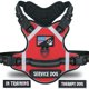 thumbnail image 5 of Arnés táctico reflectante antitirones para perros pequeños y grandes, para entrenamiento al aire libre, suministros para perros, parches gratuitos, 5 of 5
