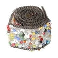 thumbnail image 1 of Rongfmy Decorating Lace Ribbons Sewing Craft Decor Gravel Shell Diamond Multicolor, 1 of 8