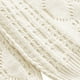 thumbnail image 5 of Cowsor Toddler Neck Ribbed Knit Sweater Baby Boys Girls Fall Winter Cozy Soft Warm Pullover Chunky Striped Sweatshirt, 5 of 5