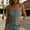 Gray, variant on Women's spaghetti Strap Cami Suit-Vest Dressy Casual Button down Waistcoat Fitted Split Hem Sleeveless Blazer Summer Tops