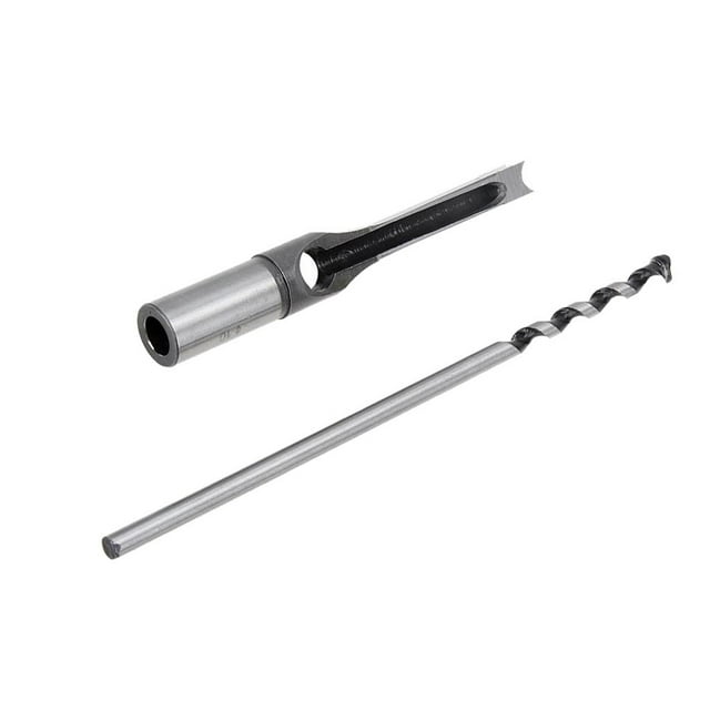 Broca de cincel para embutir, broca de agujero cuadrado, alta, acero, 10 mm de diámetro, ranurada, bricolaje 10mm Sharpla Brocas