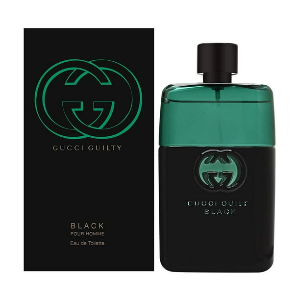 Perfume Guilty Black Eau de Toilette para hombre, 90 ml