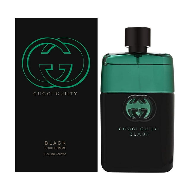 Perfume Guilty Black Eau de Toilette para hombre, 90 ml