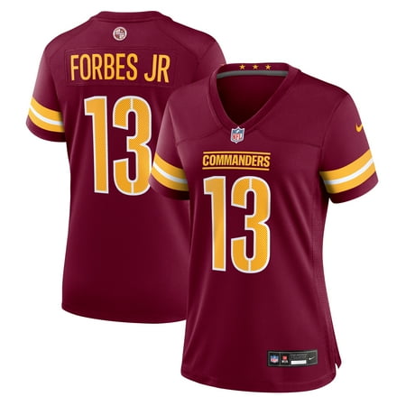 Women's Nike Emmanuel Forbes Jr. Burgundy Washington Commanders Game Jersey