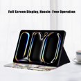 thumbnail image 5 of GSFY Case for iPad Pro 11 Inch 5th Generation (M4) 2024, Smart Premium PU Leather Flip Stand Cover with Card Cash Pocket Auto Sleep Wake for 2024 iPad Pro 11 5th Gen, Tree, 5 of 8