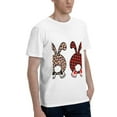 thumbnail image 2 of Bingfone Cute Bunny Men'S Loose Fit Short-Sleeve Pocket T-Shirt, 2 of 7