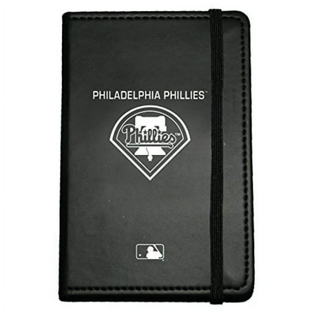 C.R. Gibson Small Leather Bound Journal, Philadelphia Phillies (M916890WM)