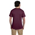 thumbnail image 5 of Hanes ComfortBlend EcoSmart T-Shirt à Col Ras du Cou pour Hommes, TG, Bordeaux, 5 of 5