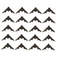 thumbnail image 4 of unbranded 20Ud Protector De Esquinas Para Caja Negro Metal Decorativo Para Proteger Y Embellecer, 4 of 6