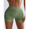 thumbnail image 5 of Seamless Women Sports Shorts, High Waisted Lifting Tummy Slimming Peach Butt activewear Yoga Pants, Skin-Friendly Fabric, 5 of 6