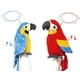 thumbnail image 3 of Juguete eléctrico de loro - Juguete parlante - Peluche - Con función de grabación y reproducción - Peluche para niños y niñas (rojo), 3 of 5