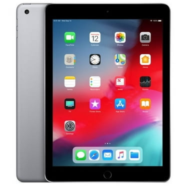 Restored Apple iPad 6th Gen 128GB Space Gray Cellular MR752LL/A (Refurbished)