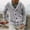 Gray, variant on Young Man Sweaters Fall Clearance Men Solid Casual Cardigan Long Sleeve Single-breasted Turndown Sweater