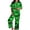 Green-b, variant on Muxikeji Clothes Halloween Pajamas for Women Plus Size,Pajamas for Women Set Cotton Long Sleeve,Halloween Pumpkin Print Short Sleeve Shirts and Long Pants Women'S Pajama Set for Sleepwear Pj