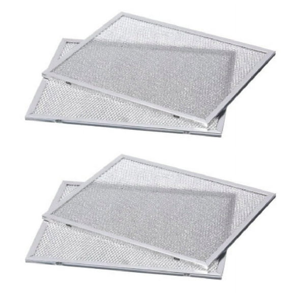 Nispira Replacement Grease Filter Compatible with Broan QS1 and WS1 30" Range Hood. Compared to BPS1FA30 (Shorter). 4 Filters