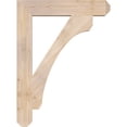 thumbnail image 3 of Ekena Millwork 5 1/2"W x 34"D x 46"H Legacy Craftsman Smooth Bracket, Douglas Fir, 3 of 4