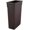 Brown, variant on Slender Trash Can, 23-Gallon, Black
