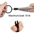thumbnail image 3 of 50 Pack Metal Drapery Rings with Clips Curtain Rod Clips, Curtain Rings with Clips Black Decorative Drapery, Rings with Curtain Clips, Curtain Clip Rings, Drapery Clip Rings, 3 of 8