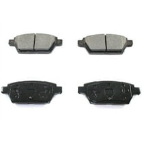 Rear Brake Pad Set - Compatible with 2006 - 2012 Ford Fusion 2007 2008 2009 2010 2011