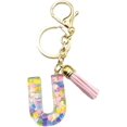 thumbnail image 1 of Letter Keychain,26 Letters A-Z Decorative Letter Keychain,Name Keychain for Women Girls Men Teenager Gift, 1 of 2