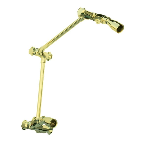 Shower Head Gold PVD Brass 90 Fine Mist Jets Showerhead Only Renovators Supply