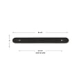 thumbnail image 3 of GlideRite 8-1/2" Rounded Backplate 6-5/16 in. 160mm Center-Center, Oil Rubbed Bronze, 3 of 3